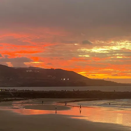 Acogedora Vivienda En La Playa De Canteras Hébergement de vacances
